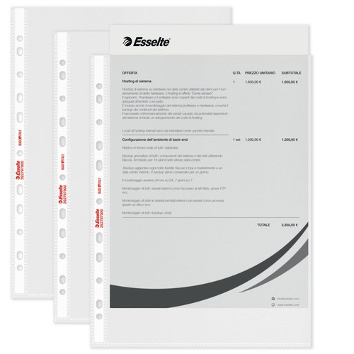 Esselte buste perforate - esselte,